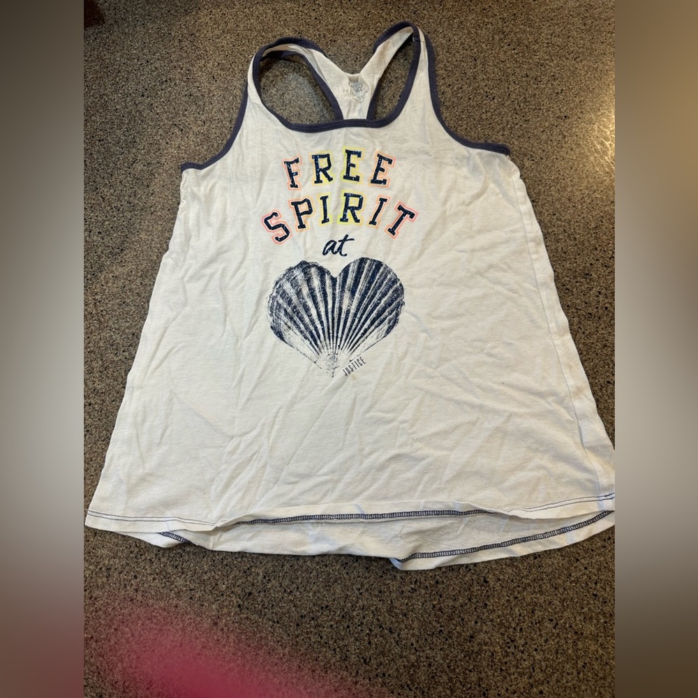 Justice tank top